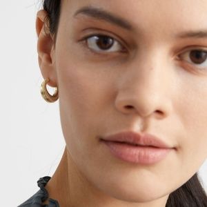 & Other Stories Chunky Mini Hoop Earrings